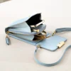 Sacs, Bijoux Et Accessoires|Tempsl Sac pochette pompon bleu