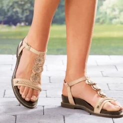 Chaussures, Chaussons Et Accessoires|Tempsl Sandales Chloé beige