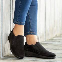 Chaussures, Chaussons Et Accessoires|Tempsl Sans-gênes Soline noir ou bordeaux