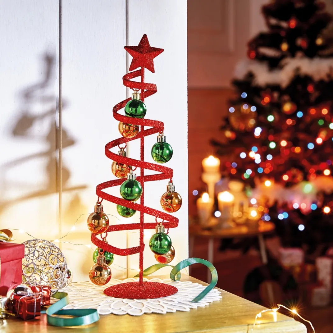 Décorations Intérieures Noël|Décorations|Tempsl Sapin spirale
