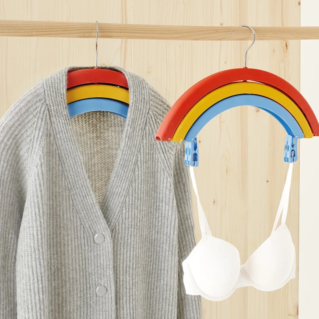 Lavage, Séchage Et Repassage|Tempsl Sèche lingerie arc en ciel