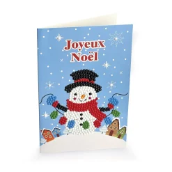 Loisirs Créatifs|Tempsl Set de 4 cartes postales à diamanter Nouvel an