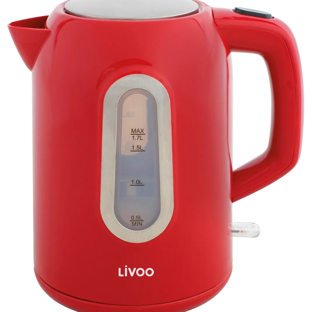 Petit Électroménager|Accessoires Petit-Déjeuner|Tempsl Set petit déjeuner rouge