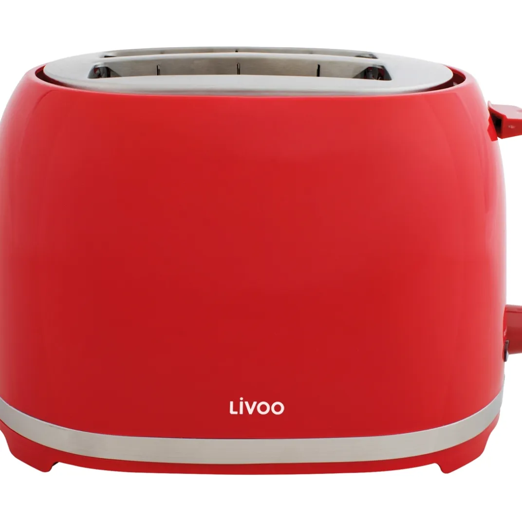 Petit Électroménager|Accessoires Petit-Déjeuner|Tempsl Set petit déjeuner rouge