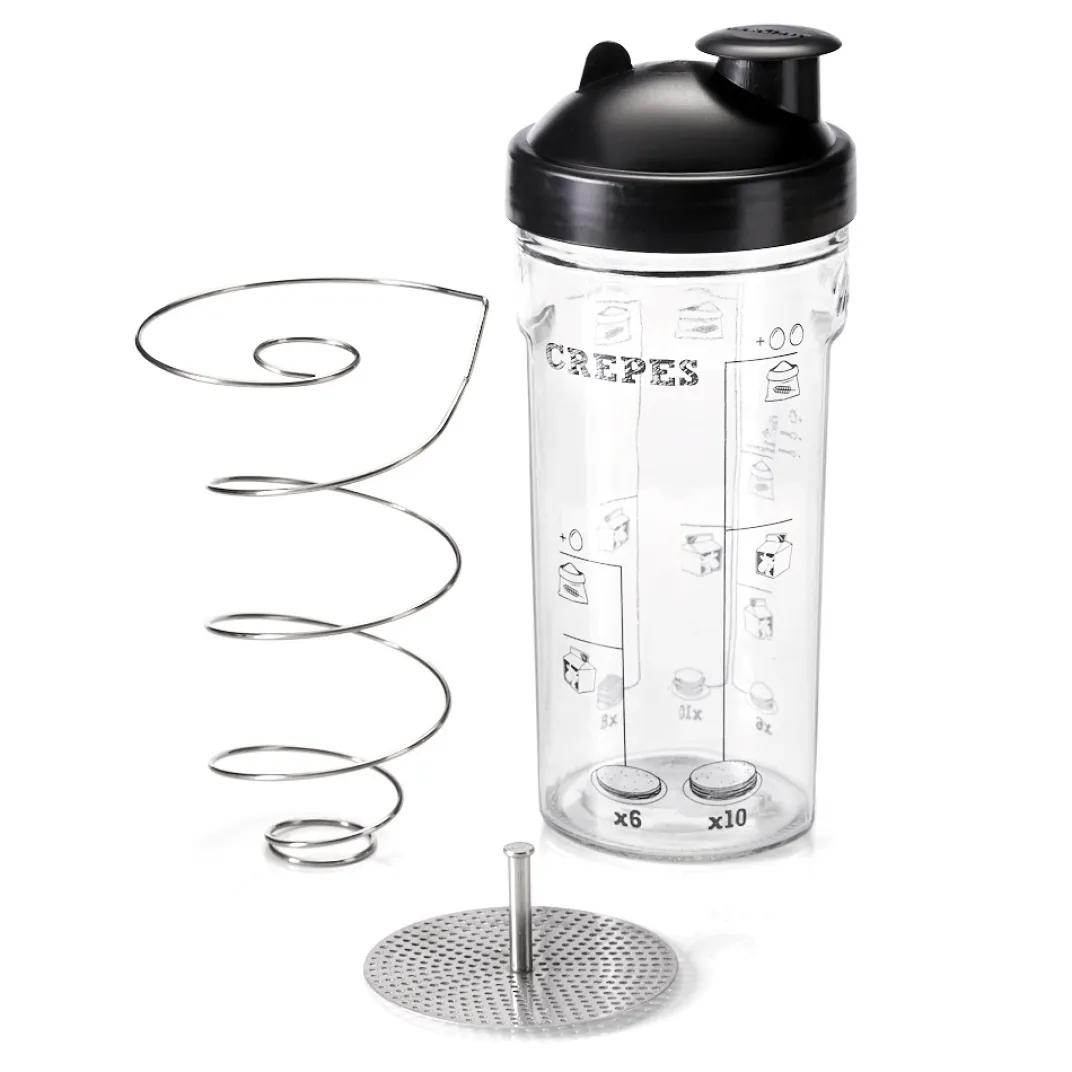 Accessoires Petit-Déjeuner|Ustensiles De Cuisine Malins|Tempsl Shaker à crêpes Miam Cookut