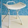 Salle De Bain Et Hygiène|Tempsl Siège de douche pliable