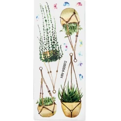 Décorations|Tempsl Stickers plantes pour fenêtres