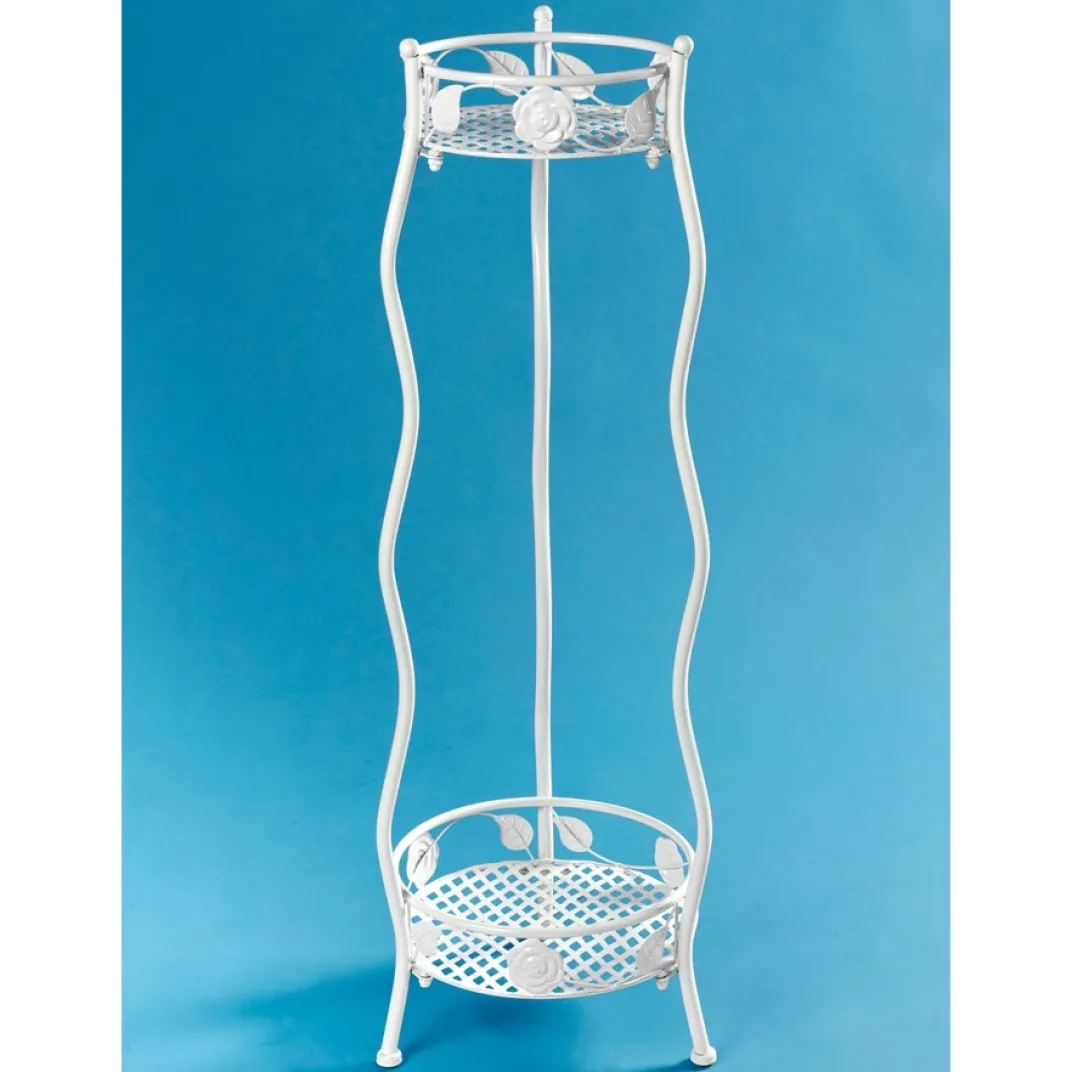 Décorations|Petits Meubles|Tempsl Support piédestal blanc pour plante