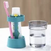 Salle De Bain Et Hygiène|Tempsl Support pour brosses à dents bleu