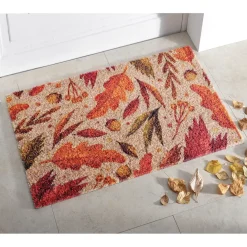Décorations Jardin Et Extérieur|Tempsl Tapis d'automne 40 x 60 cm