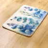 Salle De Bain Et Hygiène|Tempsl Tapis feuilles et papillons