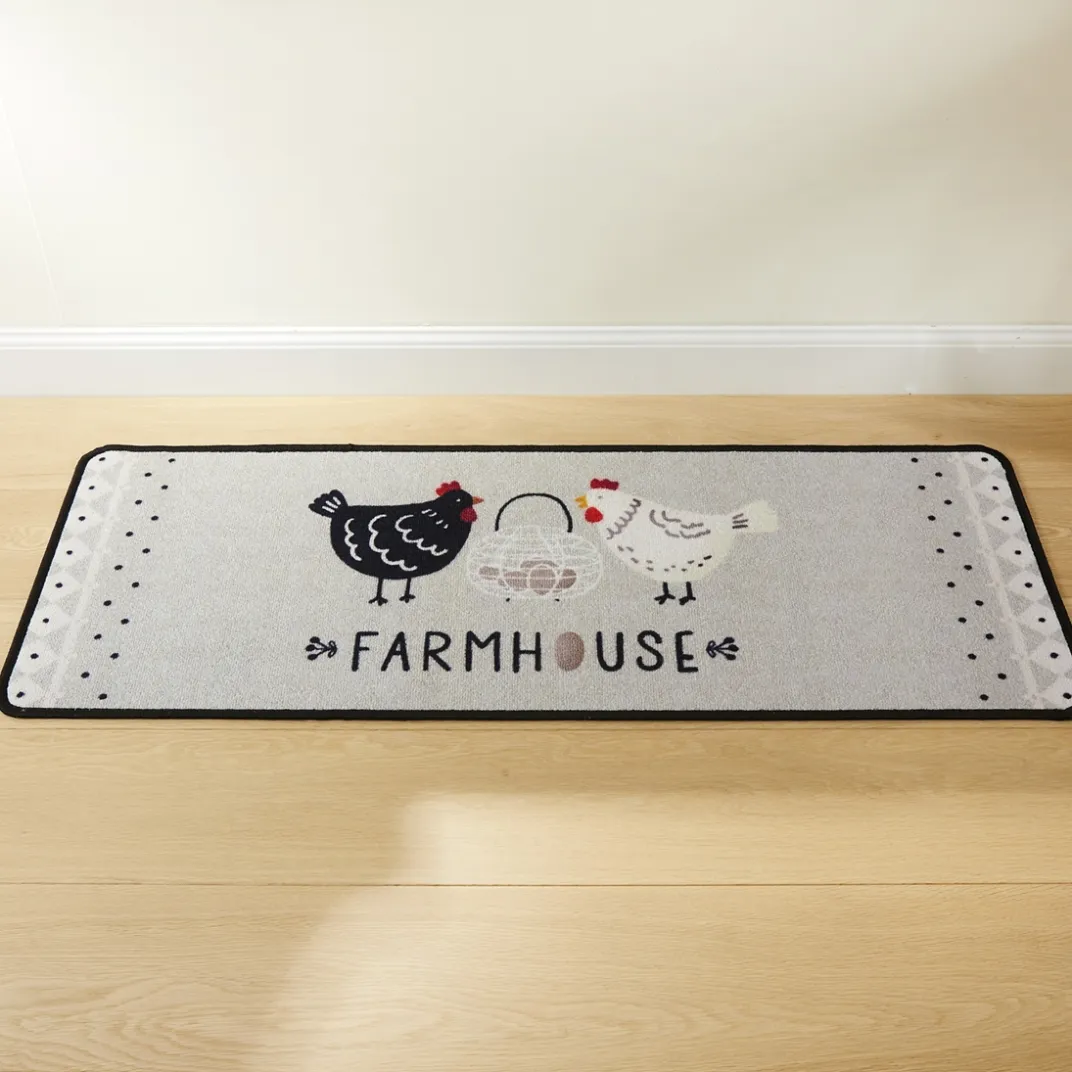 Décorations Cuisine|Tempsl Tapis poules