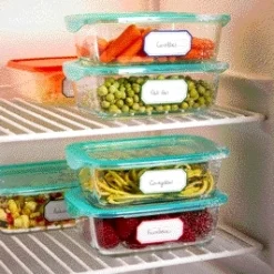 Accessoires Pâtisserie Et Confiture|Fraîcheur / Conservation|Tempsl 200 étiquettes autocollantes solubles