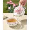 Accessoires Petit-Déjeuner|Art De La Table|Tempsl Tisanière roses