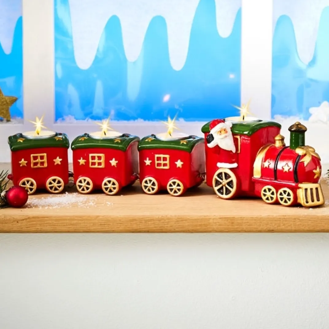 Décorations Intérieures Noël|Décorations|Tempsl Train de Noël