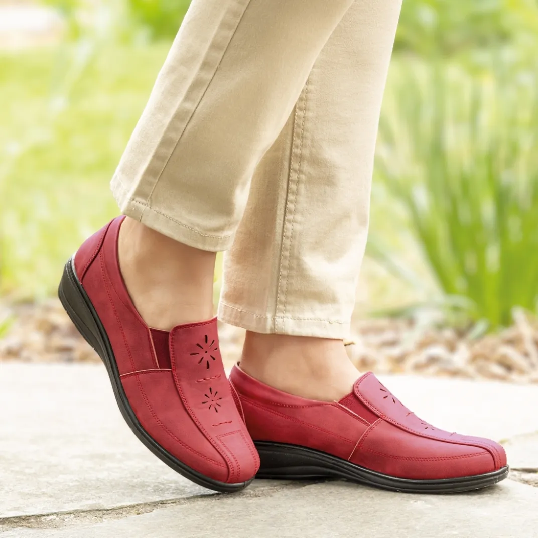 Chaussures, Chaussons Et Accessoires|Tempsl Trotteurs ajourés Thaïs Rouge - taille 39