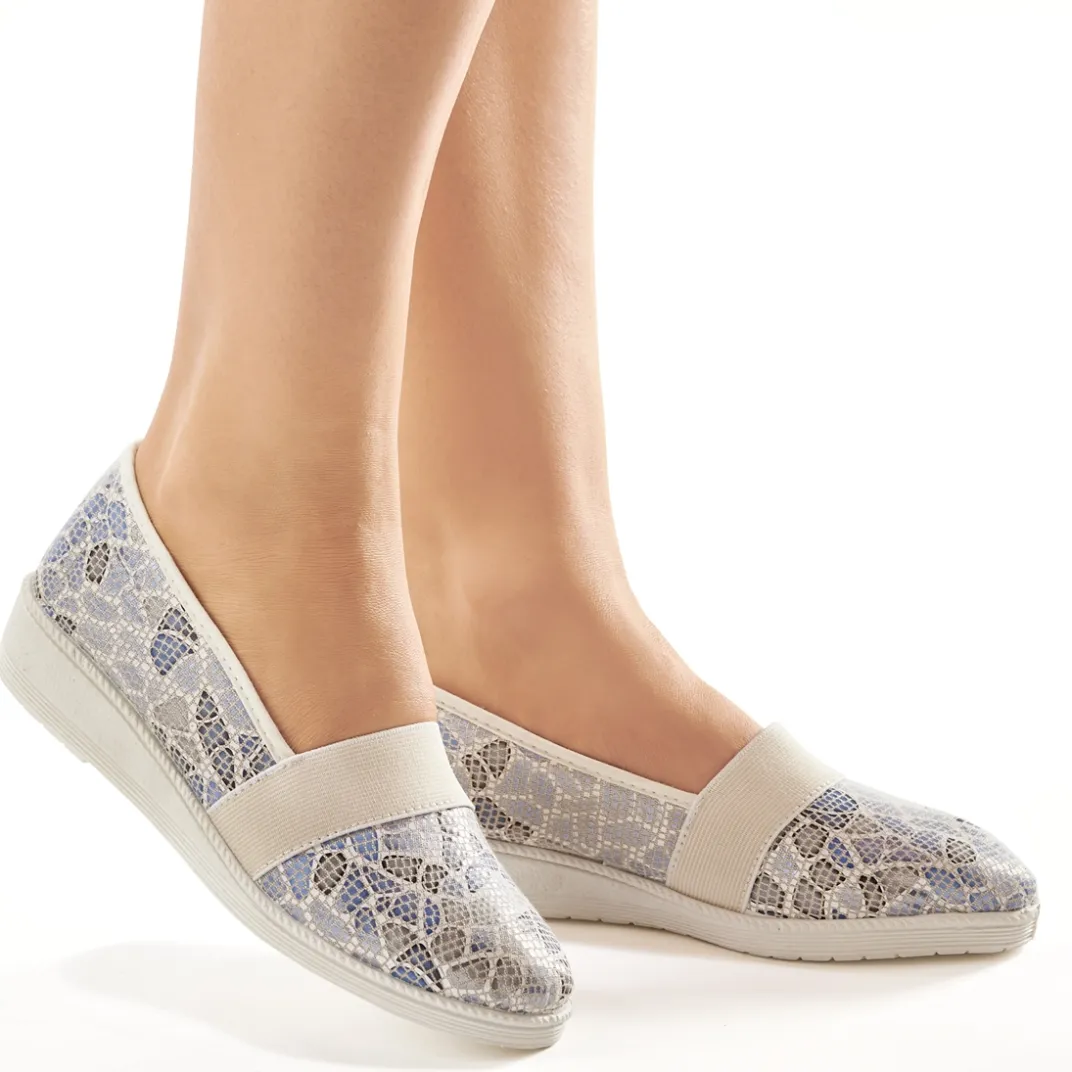 Chaussures, Chaussons Et Accessoires|Tempsl Trotteurs élastiqués effet reptile