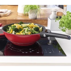 Cuisson Et Accessoires|Tempsl Wok fonte d'aluminium Pradel France ®